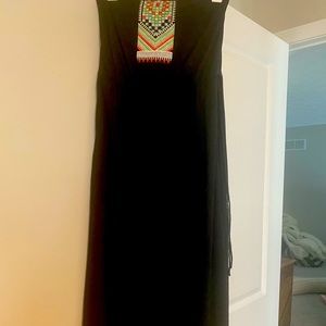 Strapless Dress:Tribal Theme